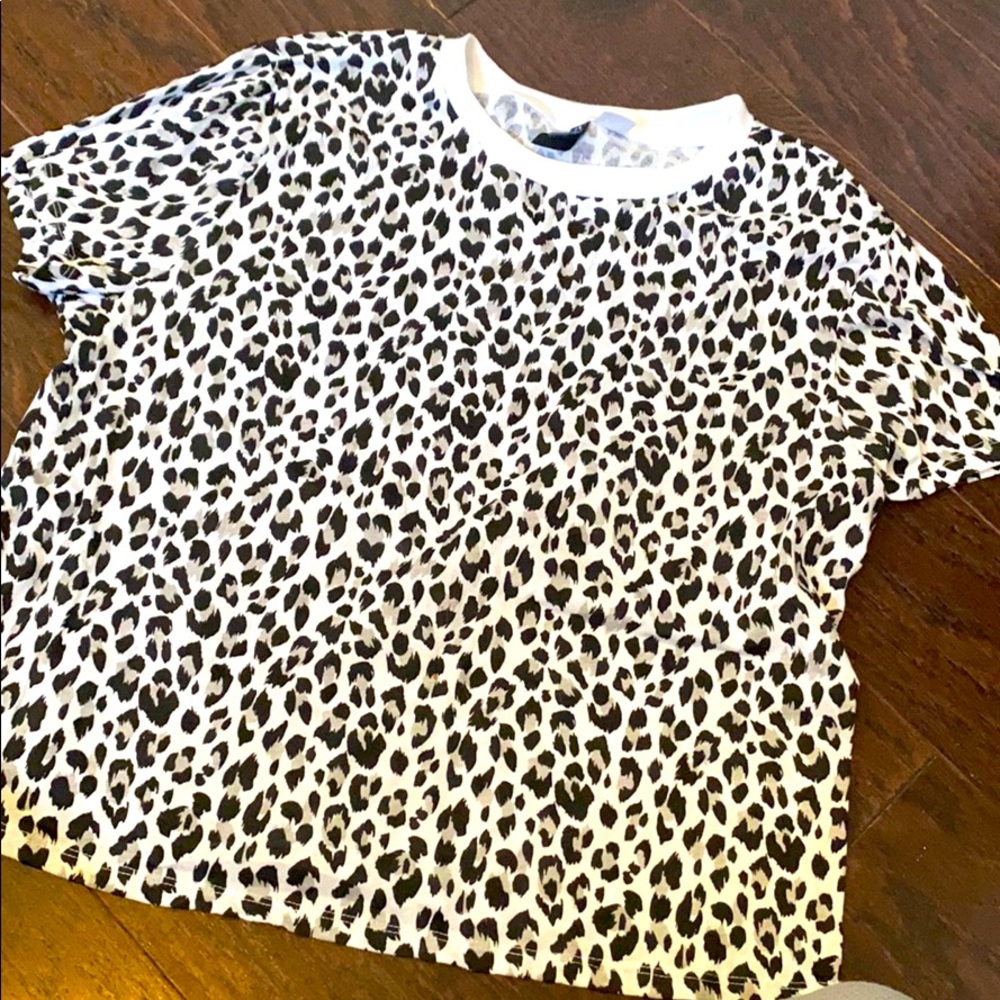 Cheetah print shirt